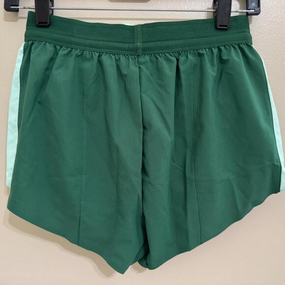 Nike Pro Elite Team 2” Running Shorts Womens M Made In USA Green DX8986-341 NEW - Picture 7 of 10